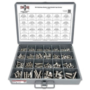 Inch 18-8 Stainless Steel Allen Button Head Socket Cap Screws Bolts Assortment - 905 PCS
