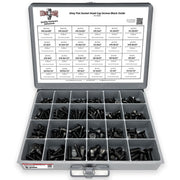 Alloy Flat Socket Head Cap Screws Black Oxide - 905 pcs