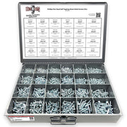 Phillips Pan Head Sheet Metal Self Tapping Screws Assortment - 2841 PCS