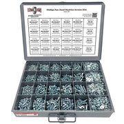 Inch Phillips Pan Head Machine Screws, Hex Nuts, Flat & Lock Washers - 3556 PCS