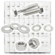 Metric Class A4 Stainless Coarse Hex Cap Screws, Hex Nuts, Flat & Lock Washers - 2011 PCS
