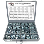 Metric Class 10.9 JIS Hex Flange Frame Bolts & Nuts Assortment M6-M12 375 PCS