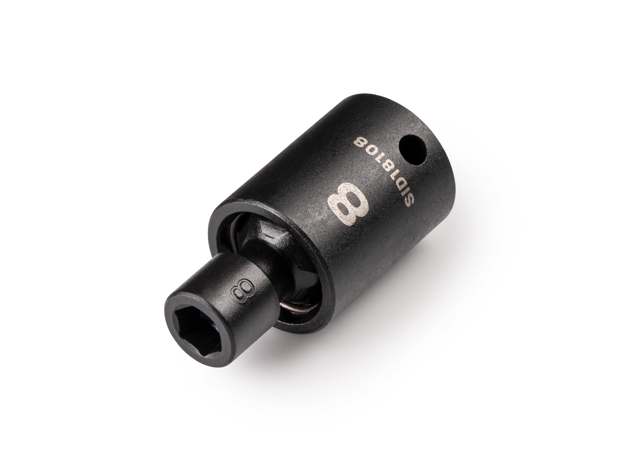 3/8 Inch Drive x 8 mm Shallow 6-Point Universal Joint Impact Socket