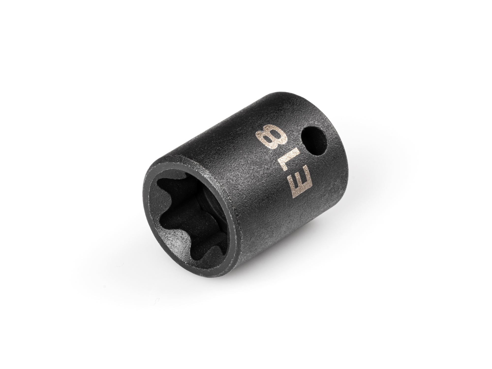 3/8 Inch Drive x E18 Shallow External Star Impact Socket