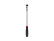 3/8 Inch Drive x 12 Inch Flex Head Quick-Release Comfort Grip Long Ratchet