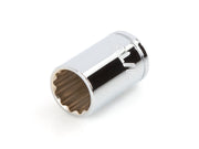 1/4 Inch Drive x 7/16 Inch Shallow 12-Point Socket