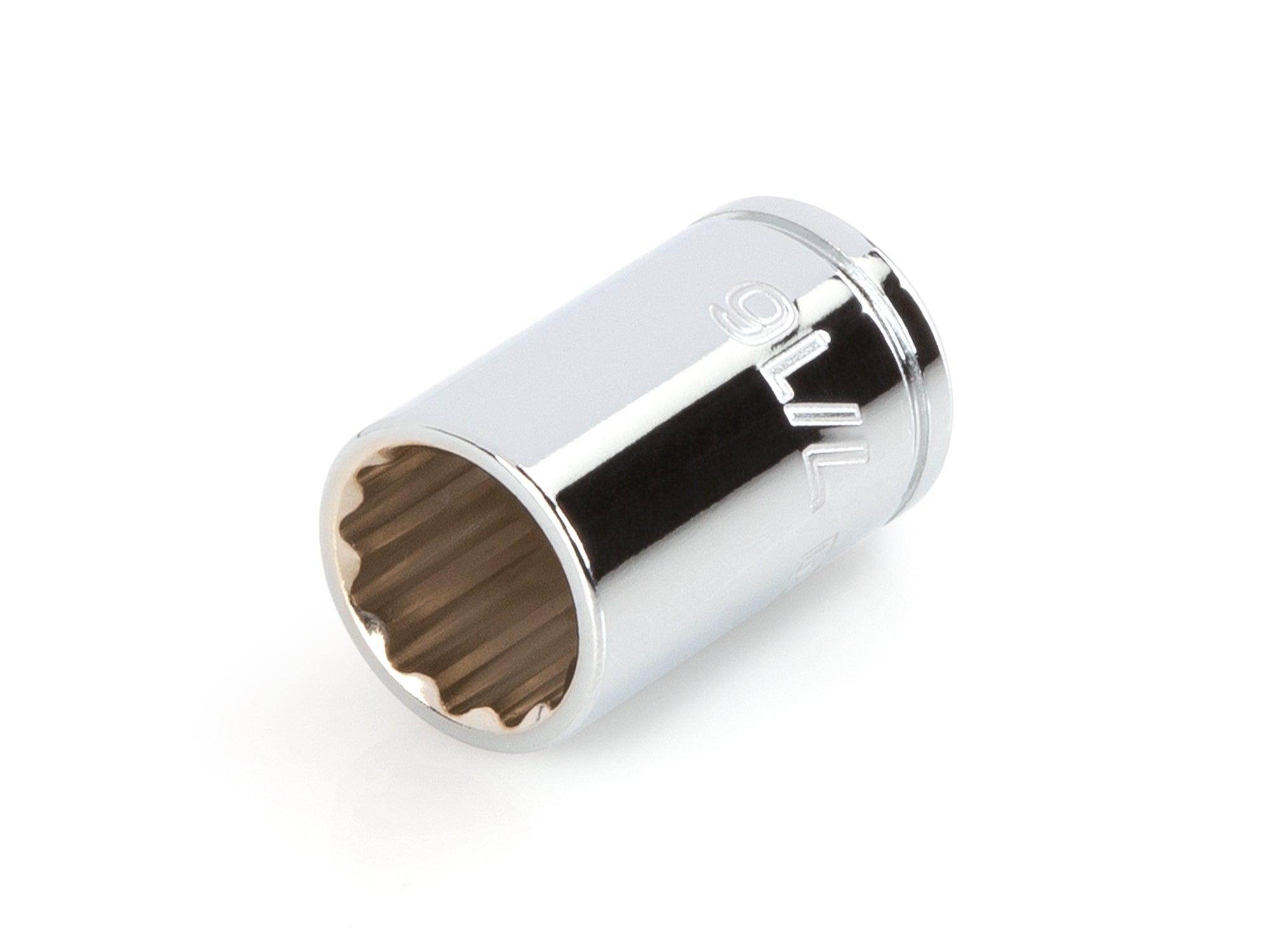 1/4 Inch Drive x 7/16 Inch Shallow 12-Point Socket