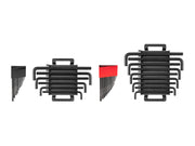 Flat End Hex L-Key Set with Holders and Racks, 43-Piece (0.050-3/4 in., 1.3-19 mm)