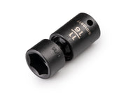 3/8 Inch Drive x 11/16 Inch Shallow 6-Point Universal Joint Impact Socket