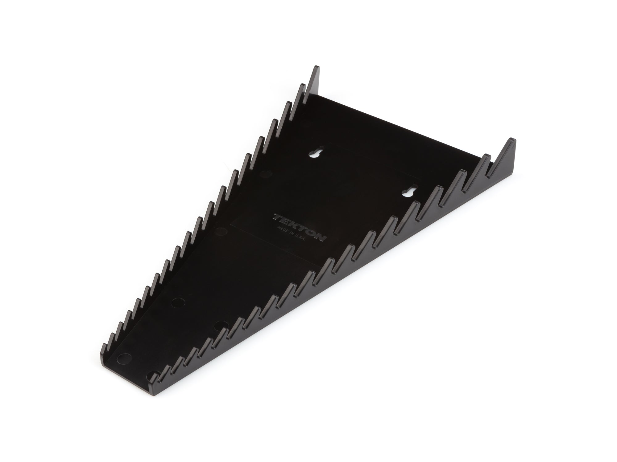 19-Tool Combination Wrench Organizer Rack (Black)