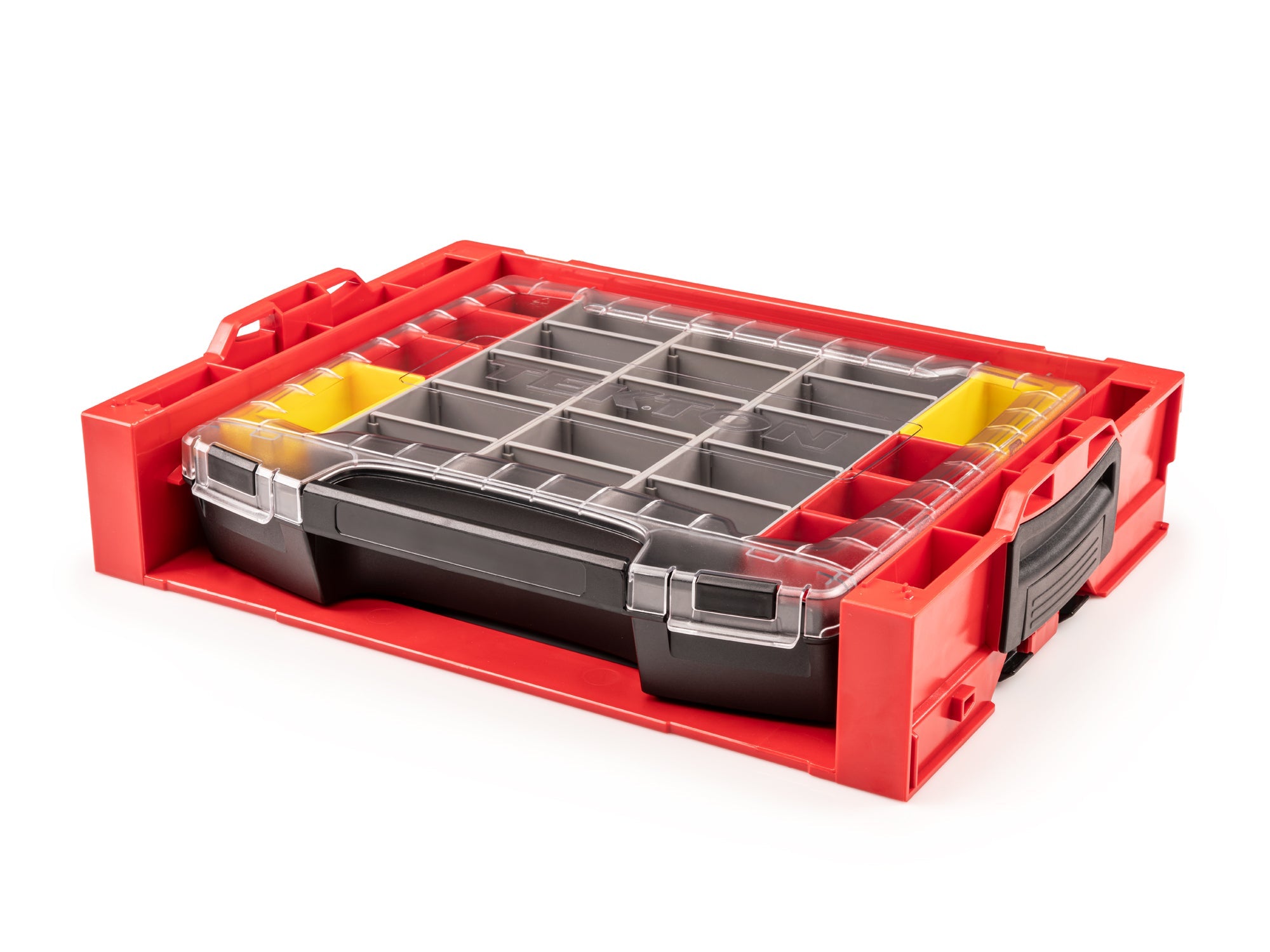 Lidded Drawer (i-BOXX) with 11-Piece Organizer Bin Set in Stacking Drawer Rack