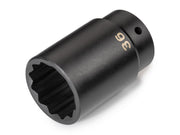 1/2 Inch Drive x 36 mm Deep 12-Point Impact Socket