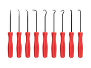 Pointed Pick and Hook Set (9-Piece)