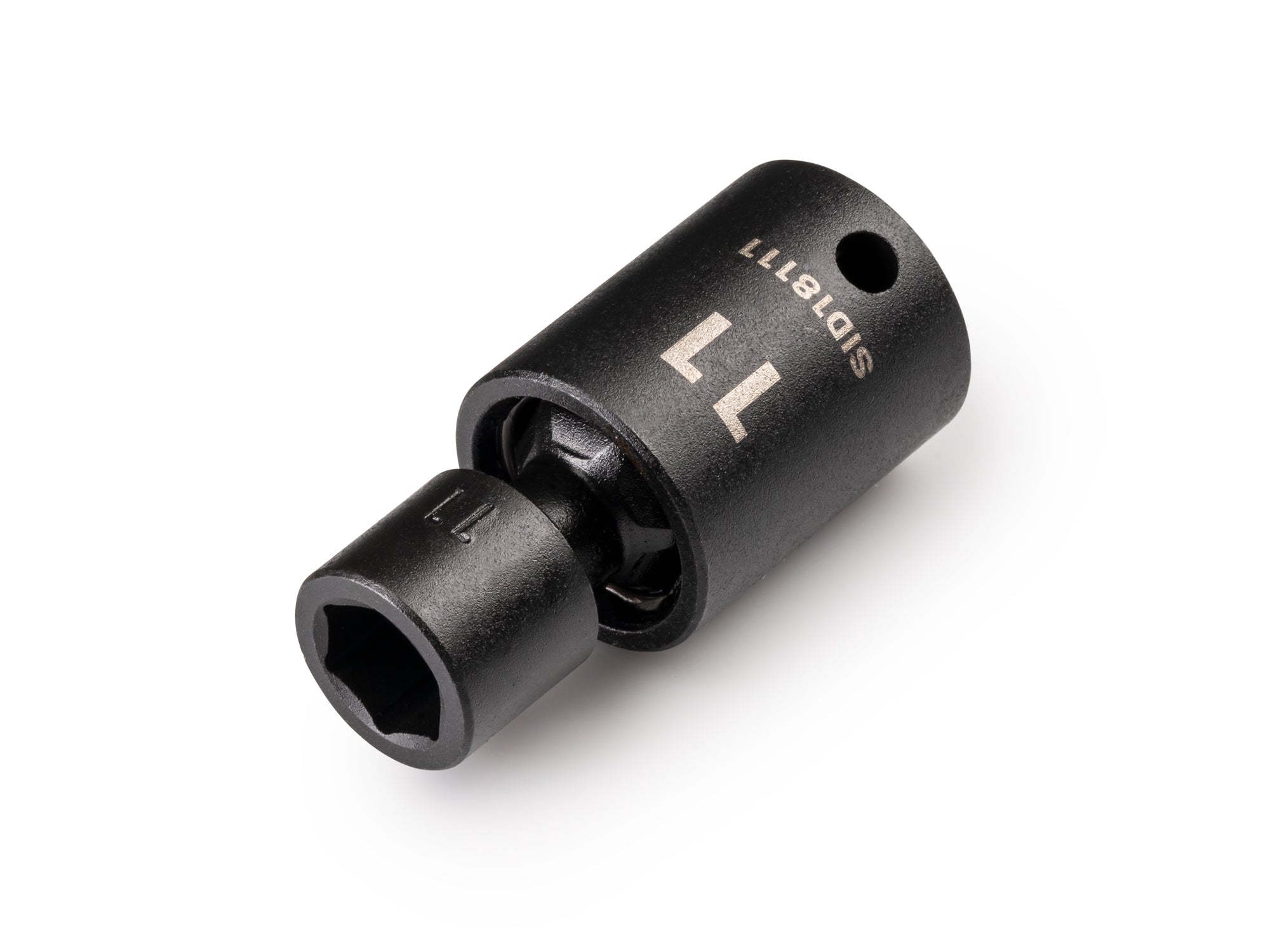 3/8 Inch Drive x 11 mm Shallow 6-Point Universal Joint Impact Socket