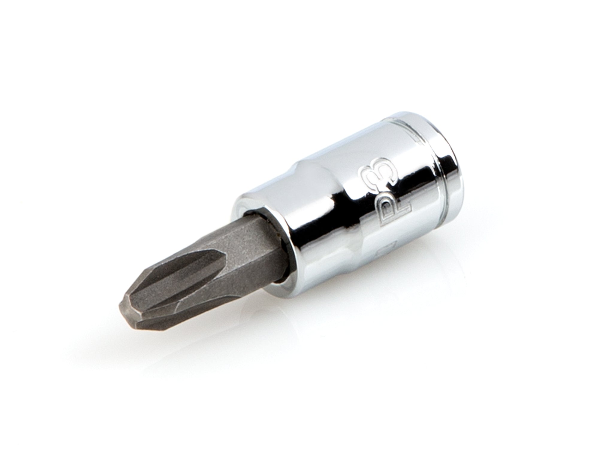 1/4 Inch Drive x #3 Phillips Bit Socket