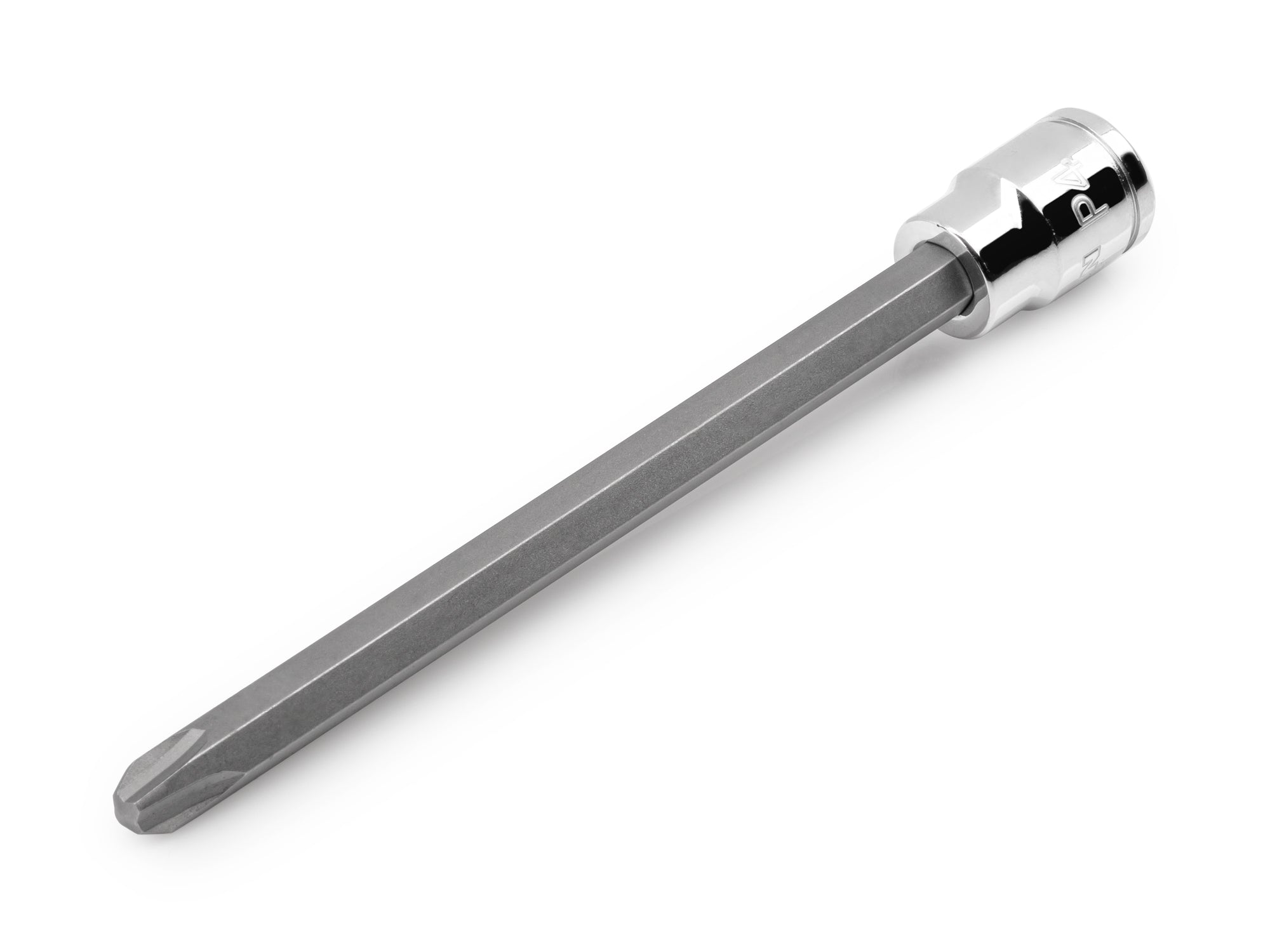 3/8 Inch Drive x #4 Long Phillips Bit Socket