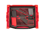 L-Key and Bit Driver Set with Open Top Drawer and Rack, 78-Piece (0.050 - 3/8 in., 1.3 - 10 mm, #1 - #3, T7 - T30)