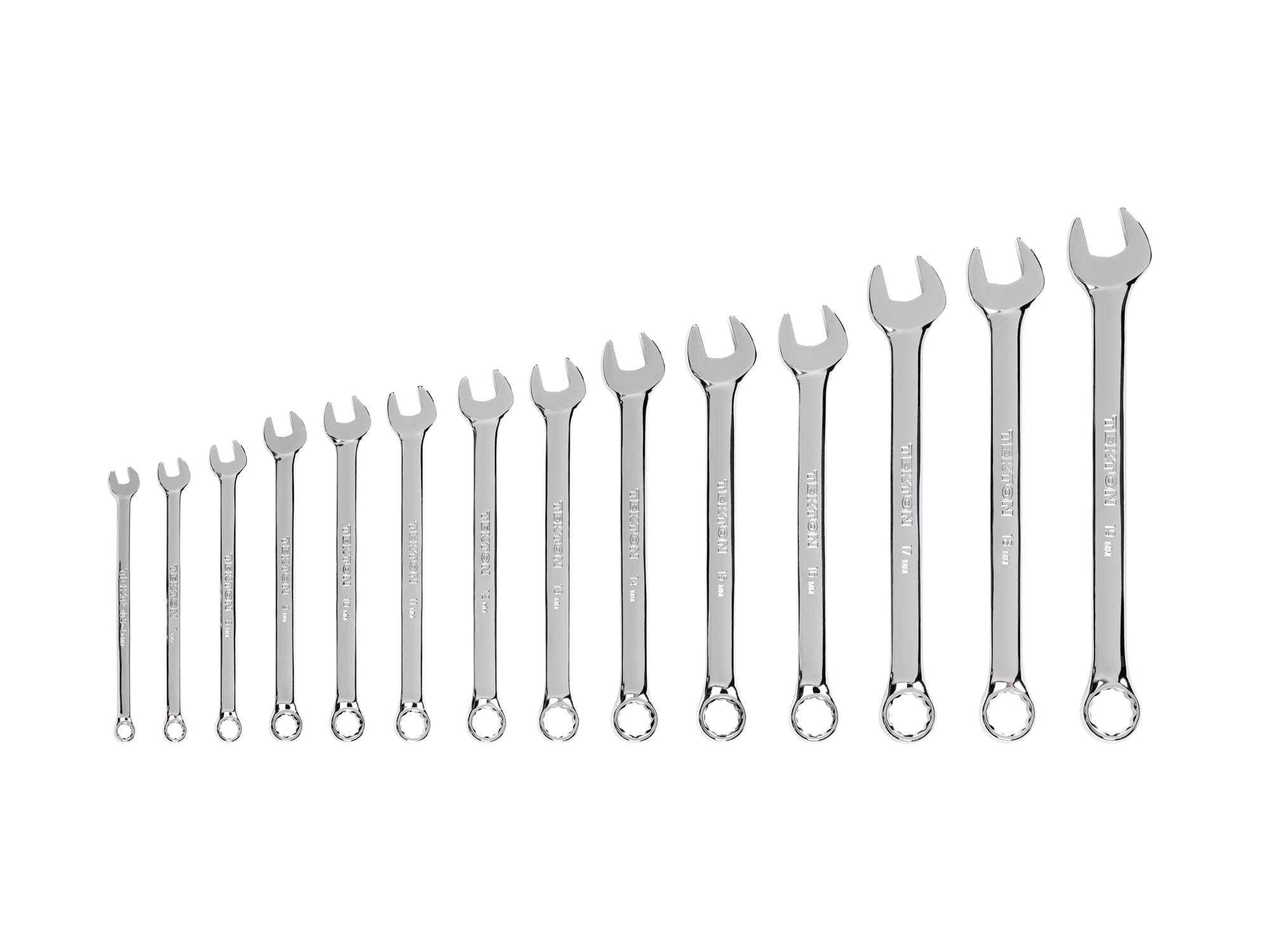 Combination Wrench Set, 14-Piece (6-19 mm)