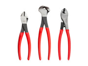 Cutting Pliers Set, 3-Piece (Diagonal, End, Cable Cutting)