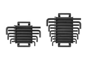 Flat End Hex L-Key Set with Racks, 15-Piece (7/16-3/4 in., 11-19 mm)
