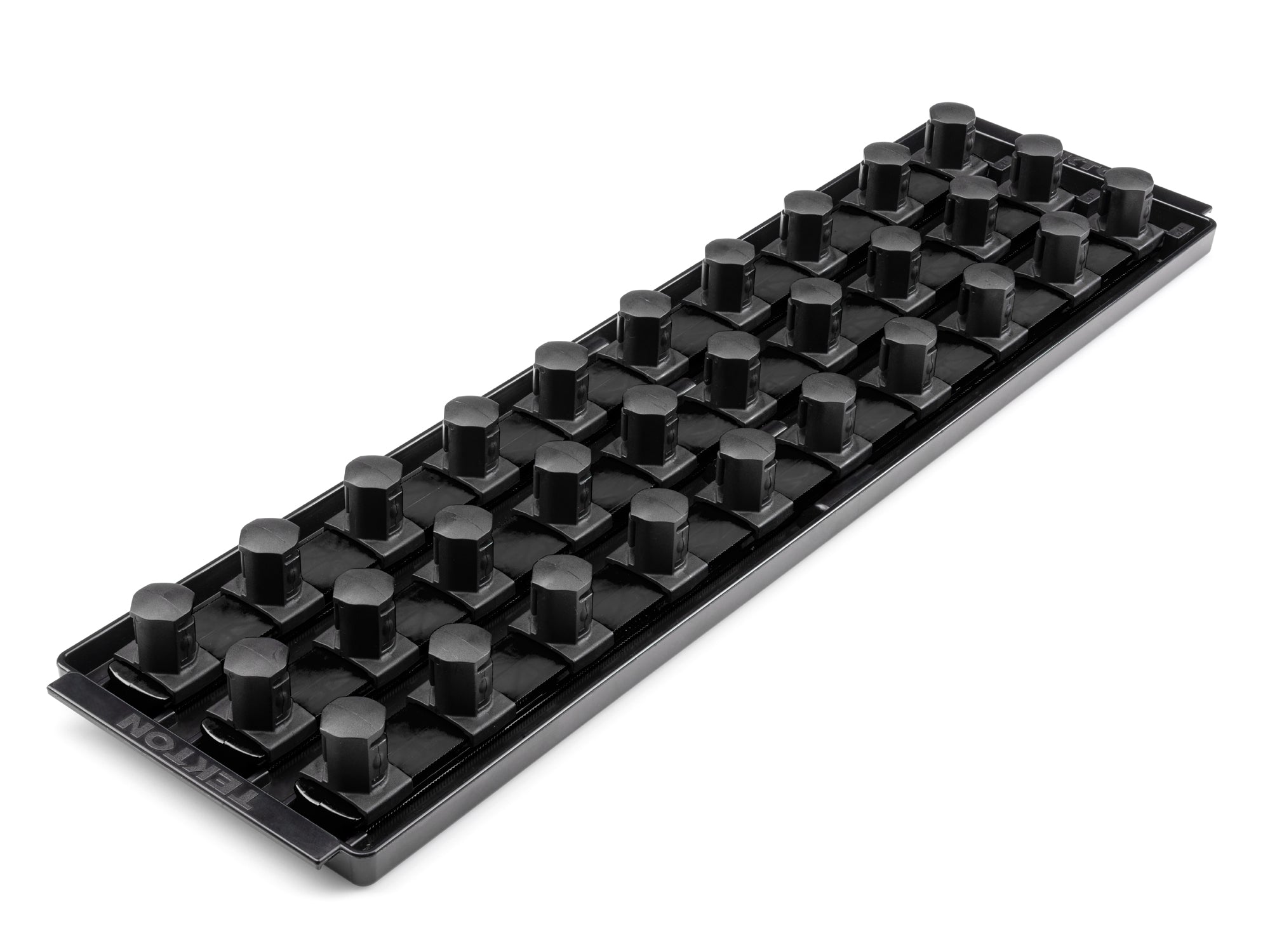 3/4 Inch Drive 3-Rail Socket Organizer Set, Black (30-Tool)