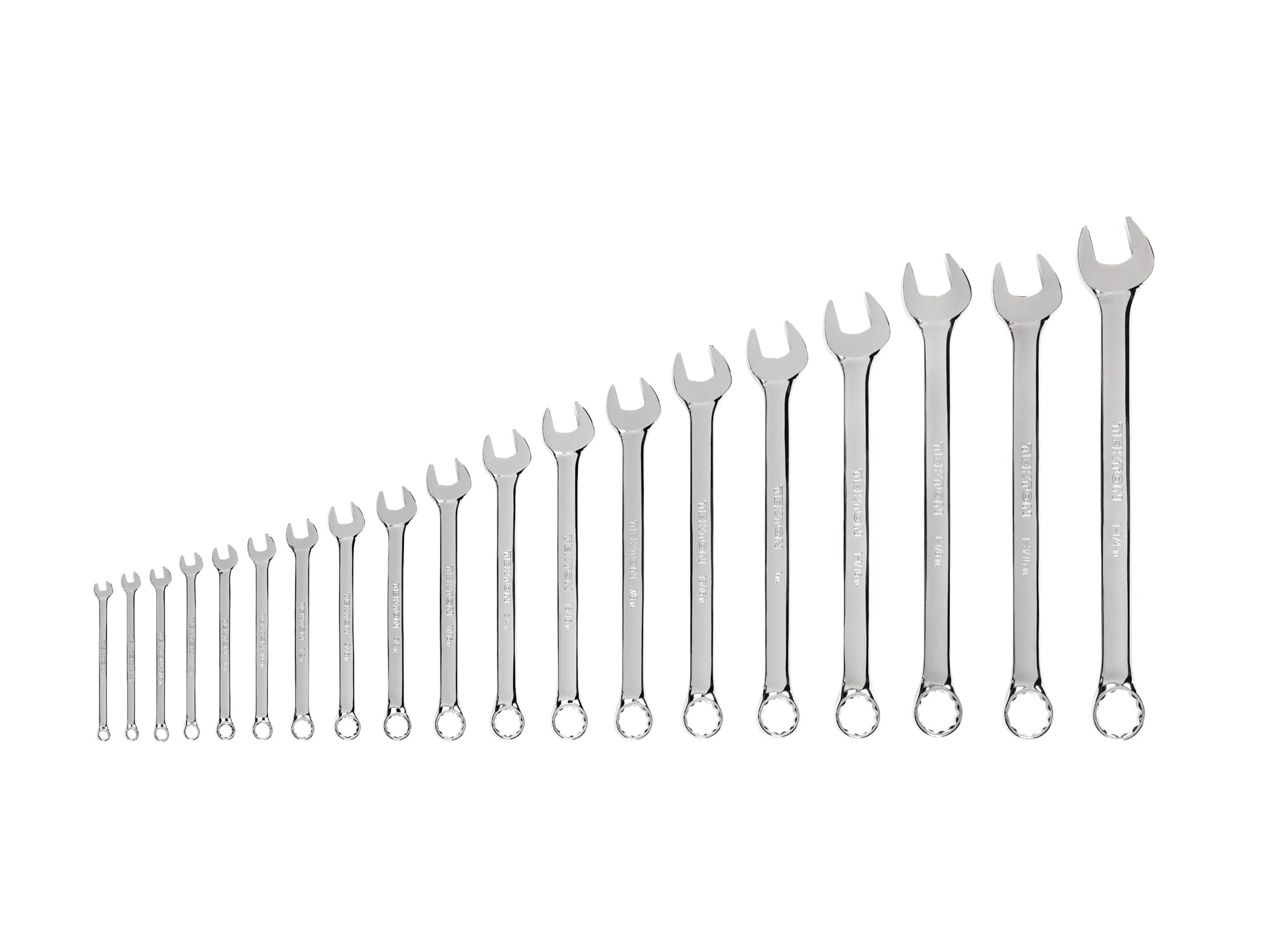 Combination Wrench Set, 19-Piece (1/4 - 1-1/4 in.)