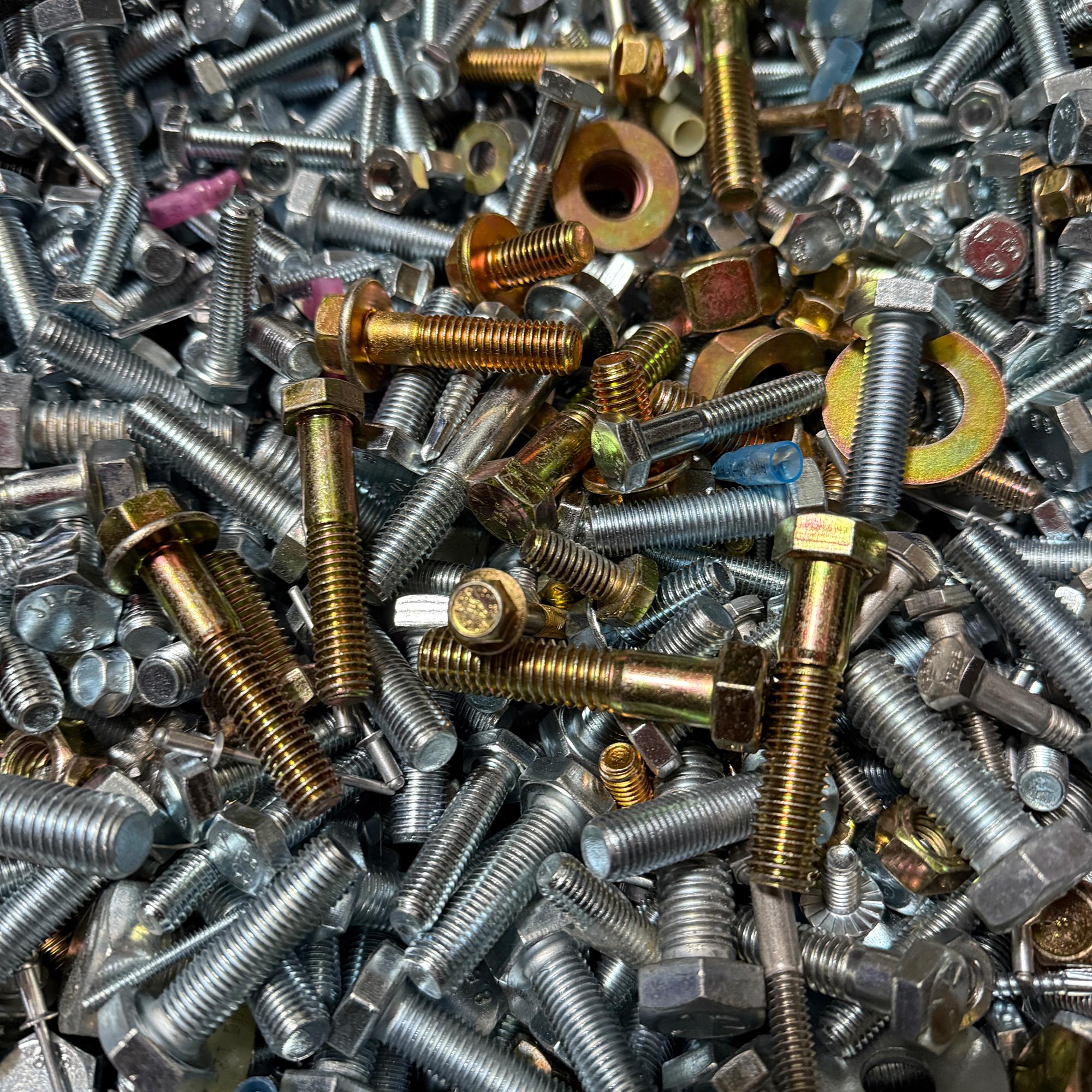 14, 28, or 42LBS Miscellaneous Assorted North American Hex Cap Screws! Mystery Pack!