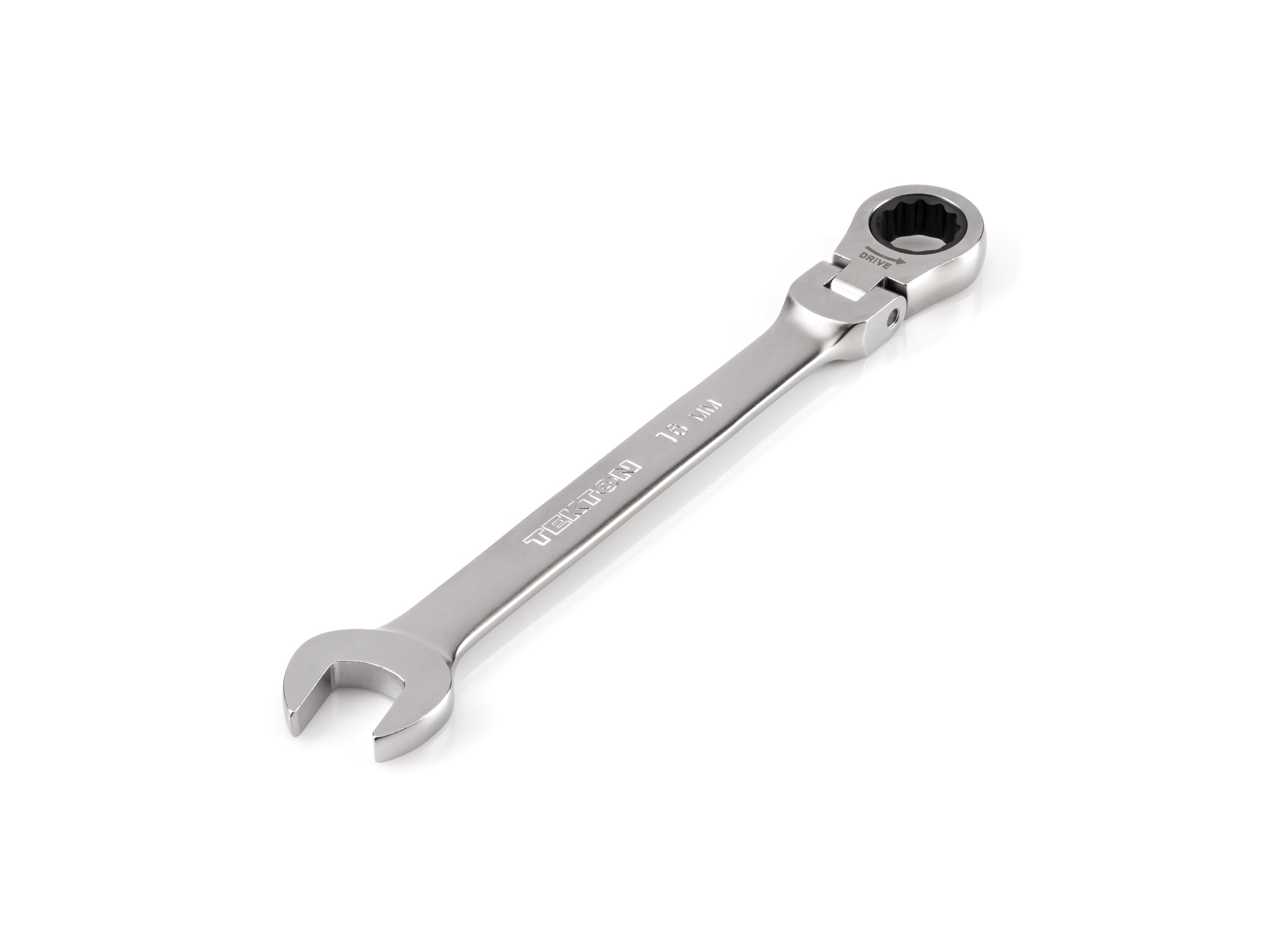 16 mm Flex Head 12-Point Ratcheting Combination Wrench
