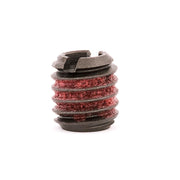 #10-32 x 3/8"-16 Carbon Steel Standard Wall Thread Insert for Metal w/ Red Loctite