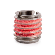 M8-1.25 x M12-1.75 Stainless Steel Standard Wall Thread Insert for Metal w/ Red Loctite