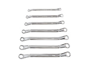 45-Degree Offset Box End Wrench Set, 7-Piece (6 - 19 mm)