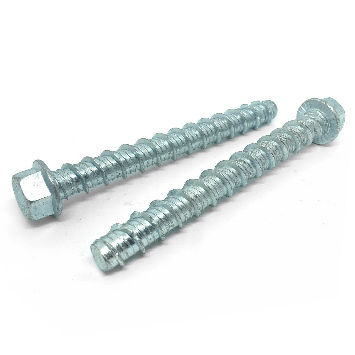 3/4x5-1/2" Tapking Heavy Duty Hex Washer Concrete Screws Zinc