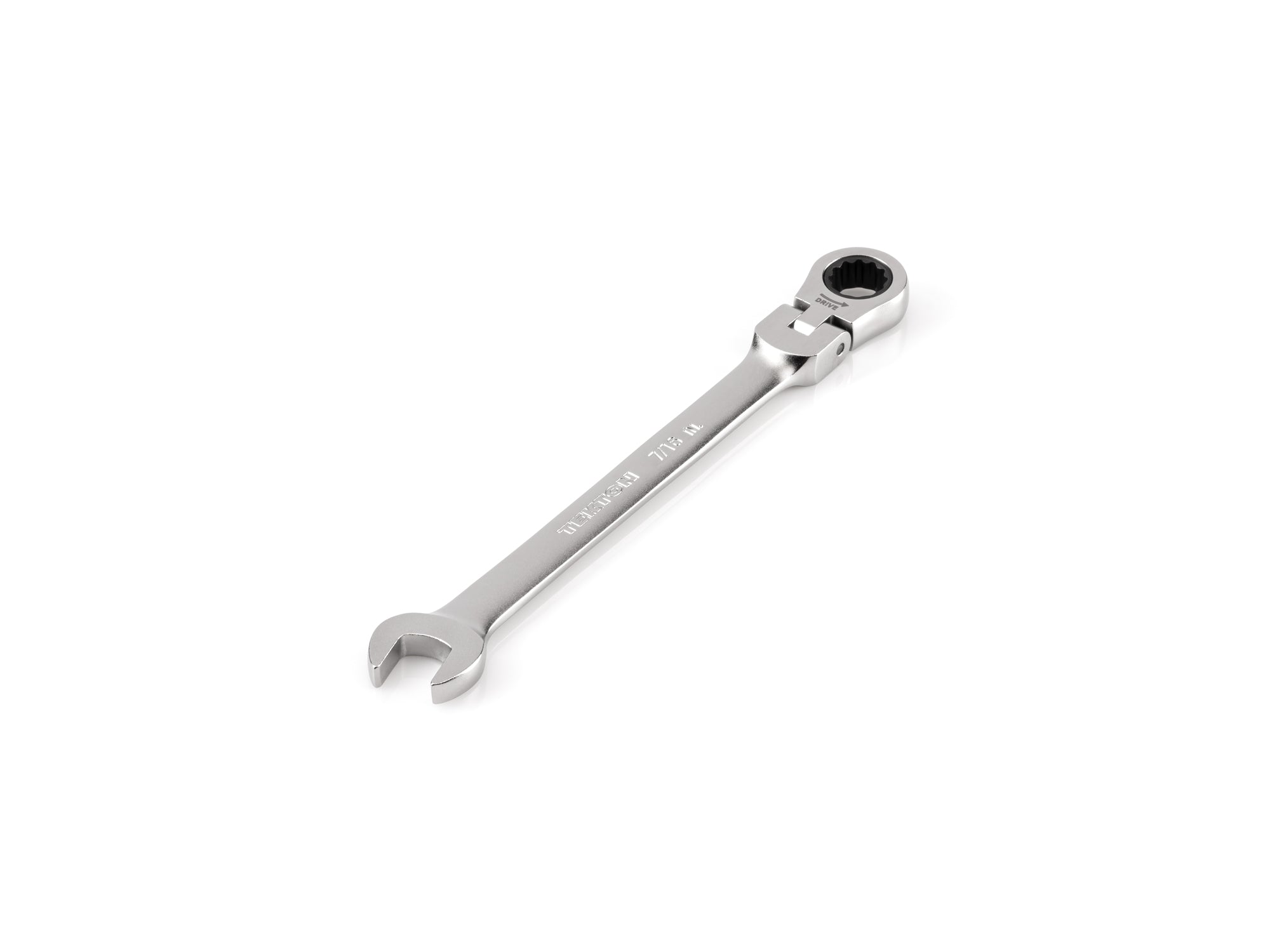 7/16 Inch Flex Head 12-Point Ratcheting Combination Wrench