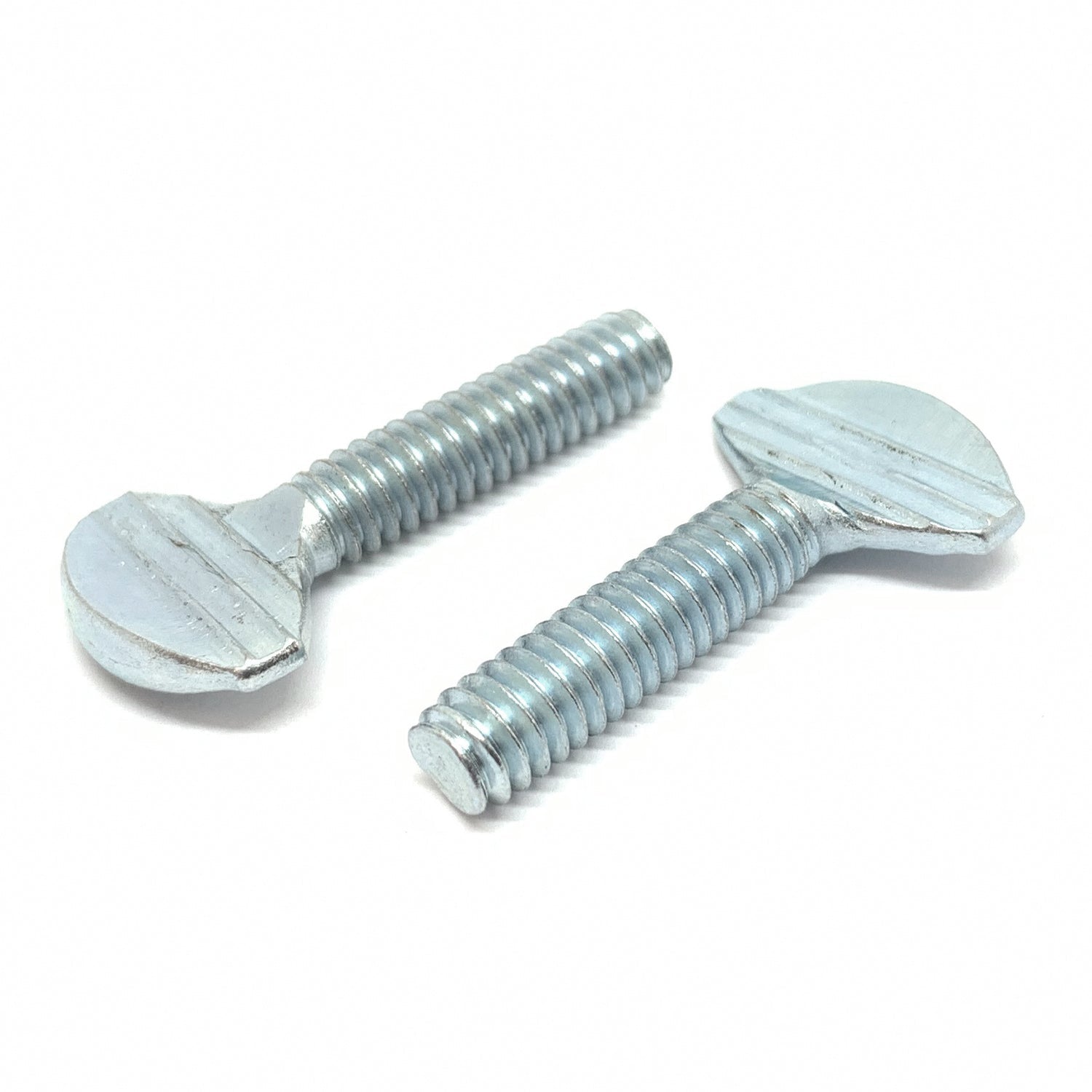 #8-32x1/2" Spade Type Thumb Screws Zinc