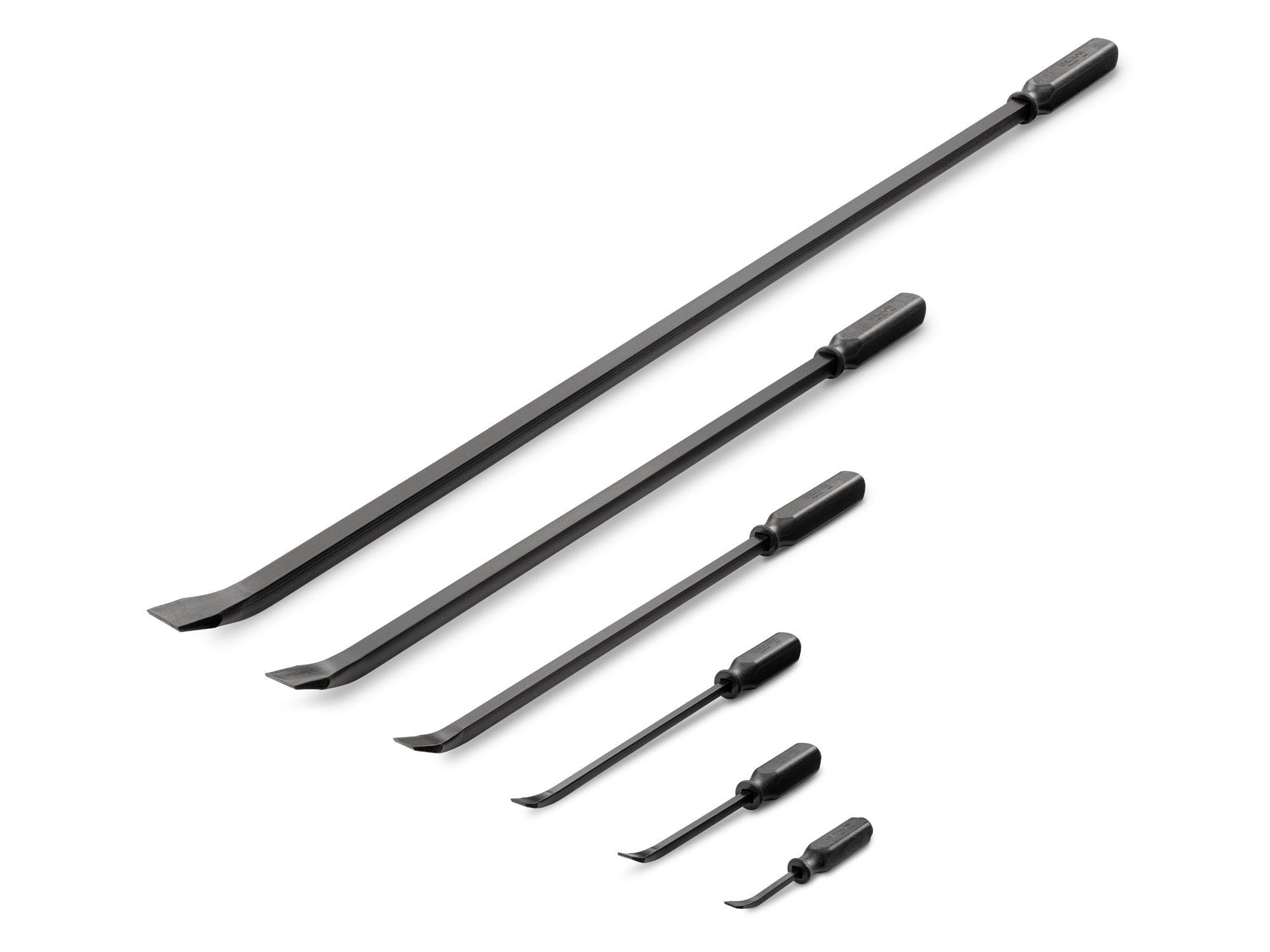 Angled End Pry Bar Set, 6-Piece (8, 12, 17, 25, 36, 45 in.)