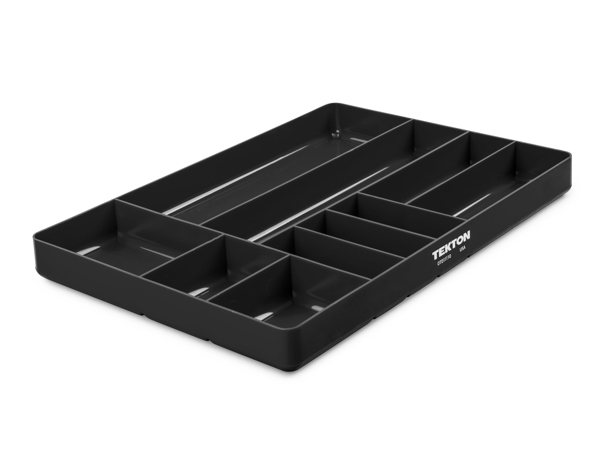 10-Compartment Organizer Tray (Black)
