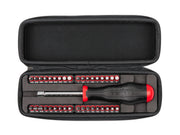 1/4 Inch Bit Driver and Bit Set with Case (37-Piece)