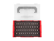 1/4 Inch Drive Bit Socket Set with Mini Stacking Tool Box (44-Piece)