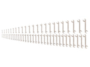 Angle Head Open End Wrench Set, 56-Piece (1/4 - 1-1/2 in., 6-38 mm)