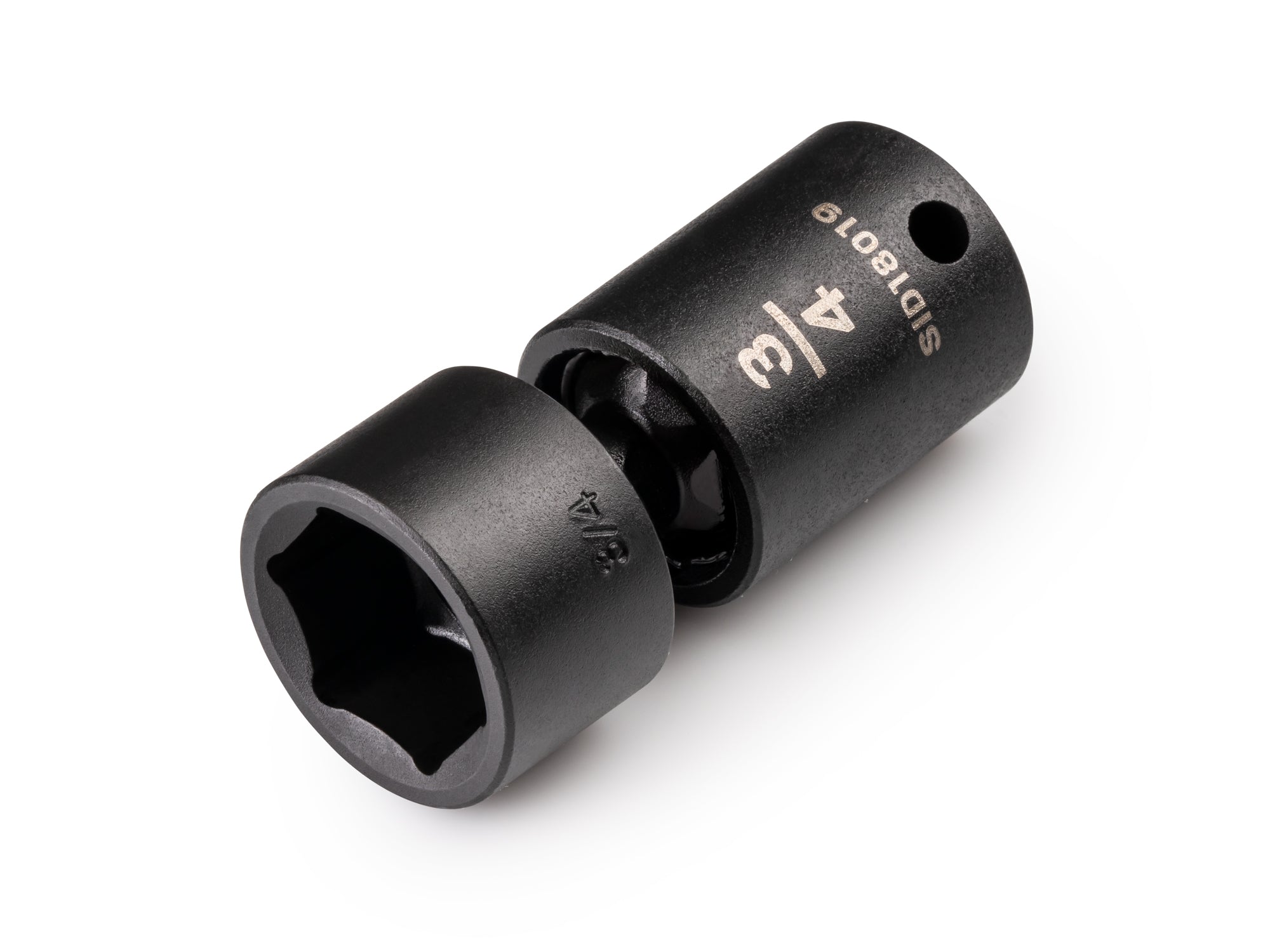 3/8 Inch Drive x 3/4 Inch Shallow 6-Point Universal Joint Impact Socket