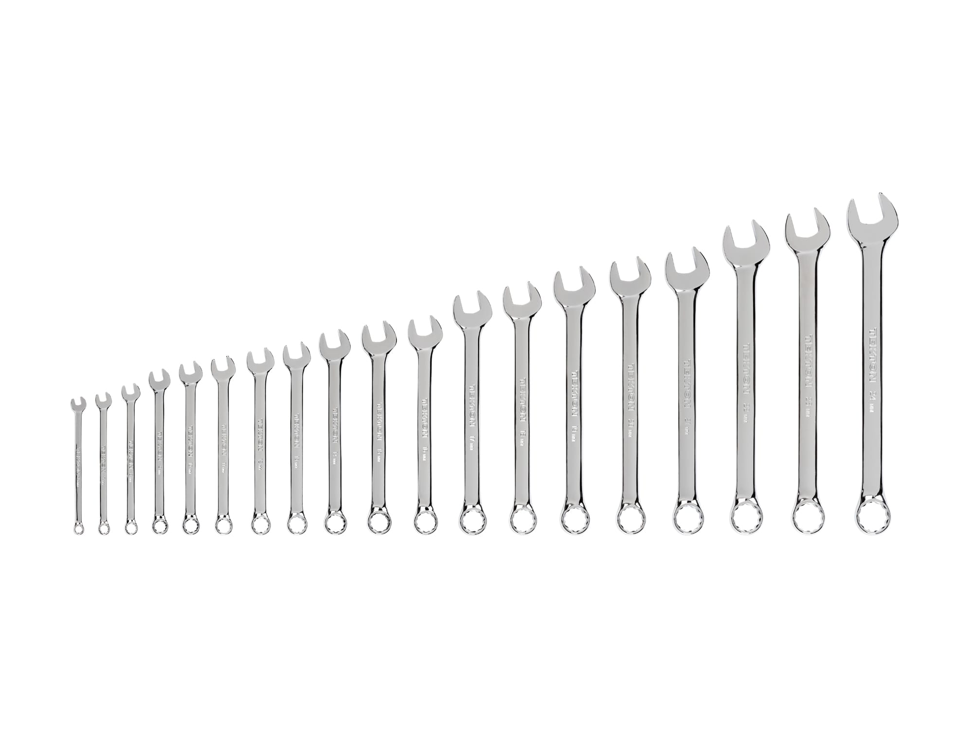 Combination Wrench Set, 19-Piece (6-24 mm)