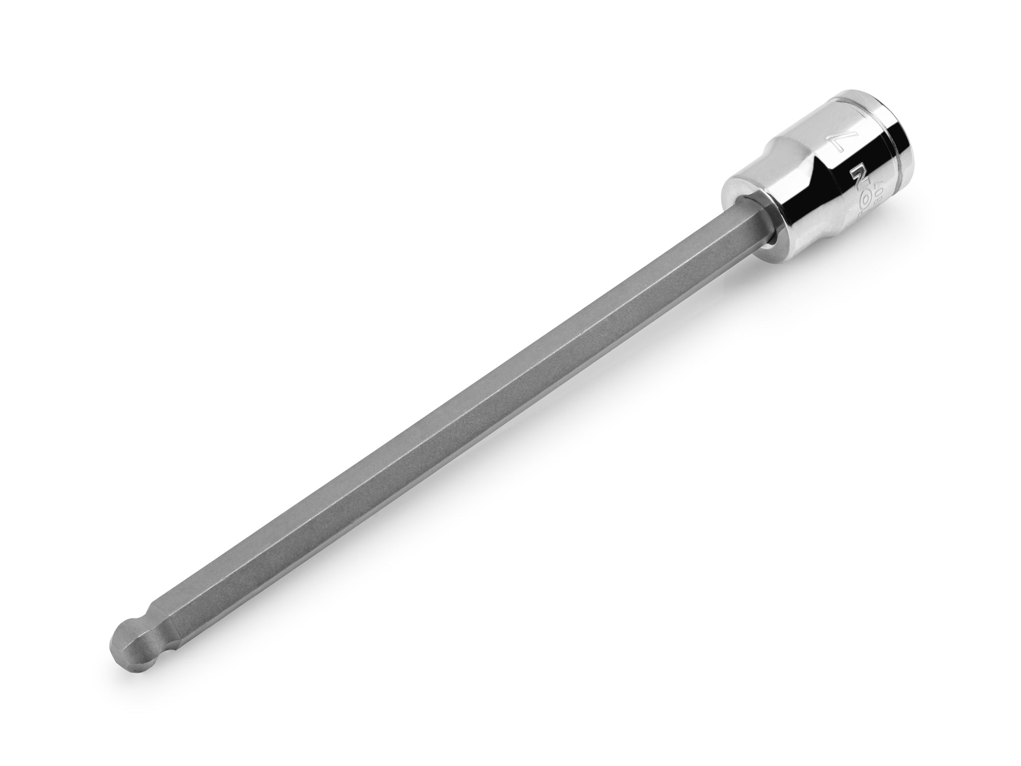 3/8 Inch Drive x 7 mm Long Ball End Hex Bit Socket